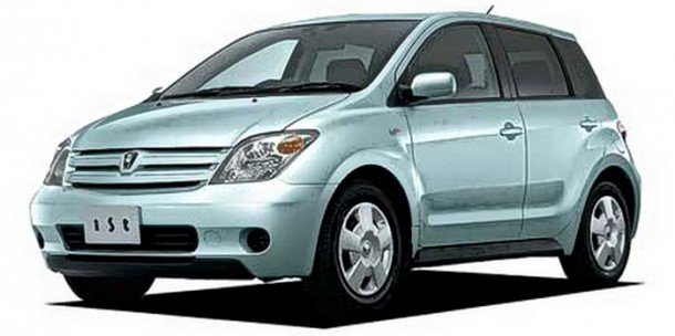 Автомобильные коврики EVA для Toyota Ist I пр.руль (2001-2007)