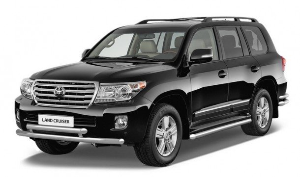 Автомобильные коврики EVA для Toyota Land Cruiser 200 (2007-2012)