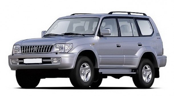 Автомобильные коврики EVA для Toyota Land Cruiser Prado .90 5D (1996-2002) 