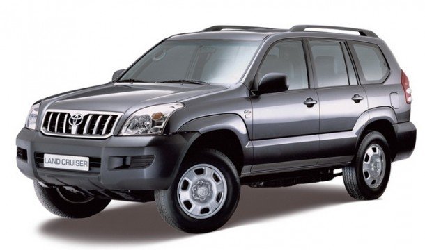 Автомобильные коврики EVA для Toyota Land Cruiser Prado 120 (2002-2009)