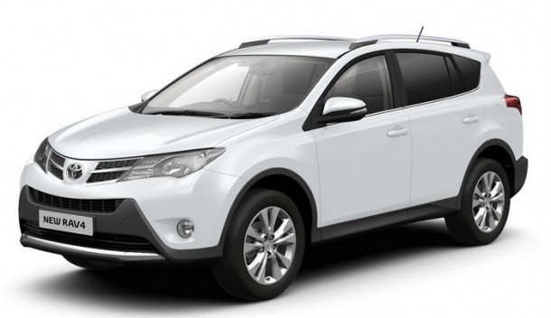 Автомобильные коврики EVA для Toyota RAV 4 IV (2012-2019)