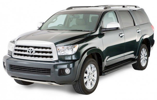 Автомобильные коврики EVA для Toyota Sequoia II (2008->)