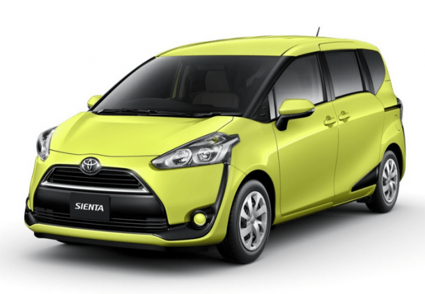 Автомобильные коврики EVA для Toyota Sienta