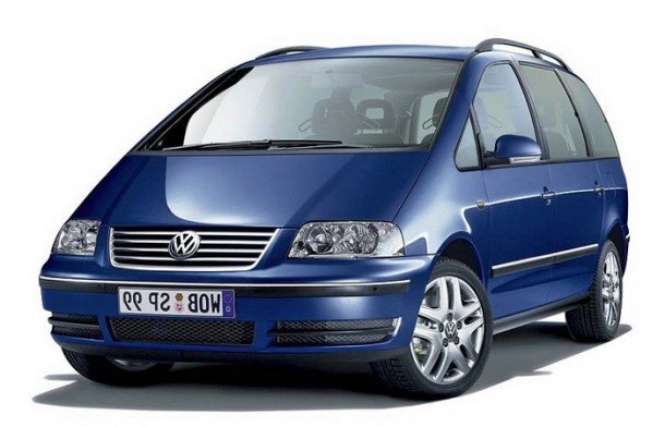 Автомобильные коврики EVA для Volkswagen Sharan I (1995-2010)