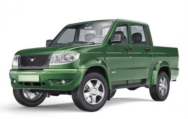 Автомобильные коврики EVA для УАЗ Pickup (2008-2014)